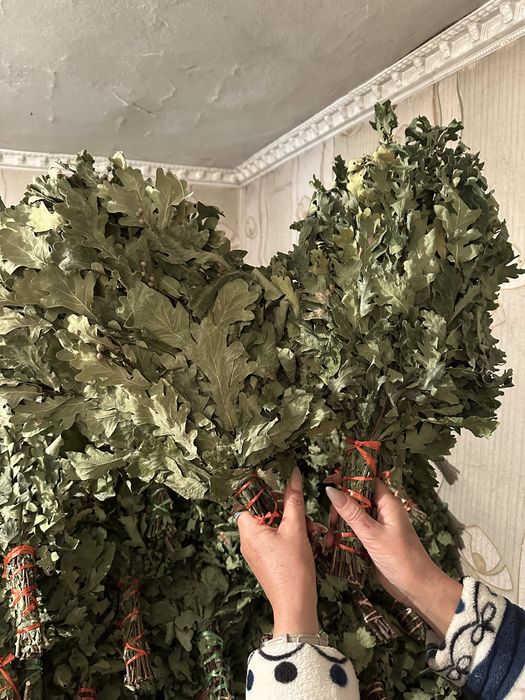 Дубовые банные веники