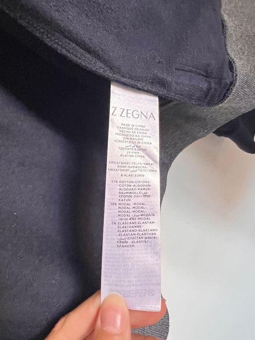 Jacheta zegna cu zip