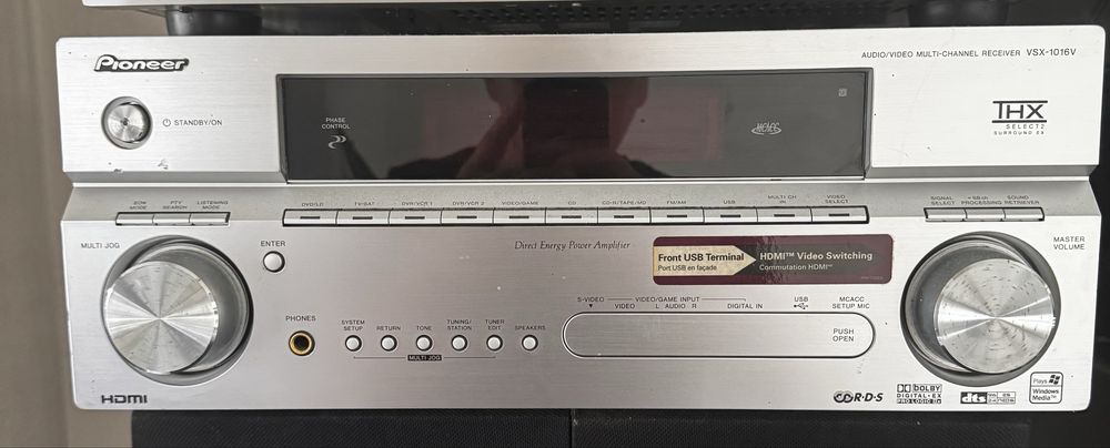 Amplficator Yamaha RX V500,  Pioneer VSX-1016V. Statie Denon DRA 275RD