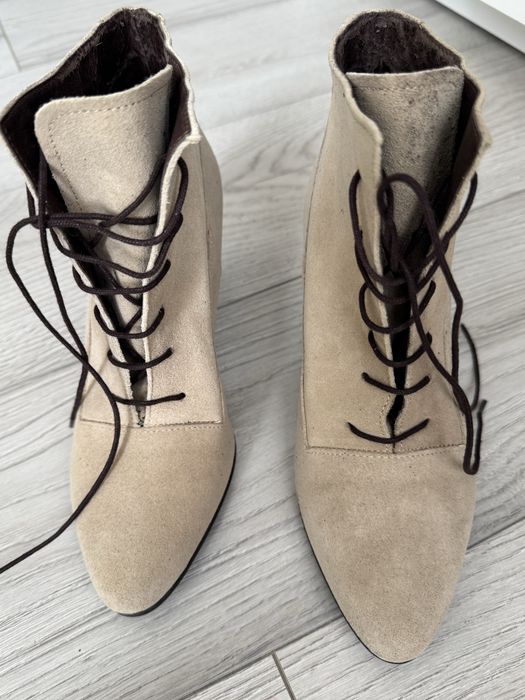 Кромсовки с мехом, полусапожки