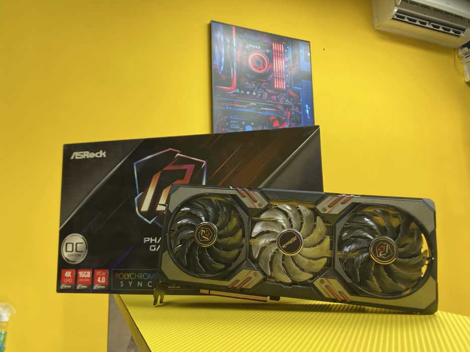 Продам RX 6800 16GB Phantom Gaming