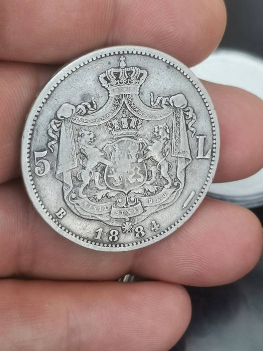 Rar 1884.  ,5 lei rar