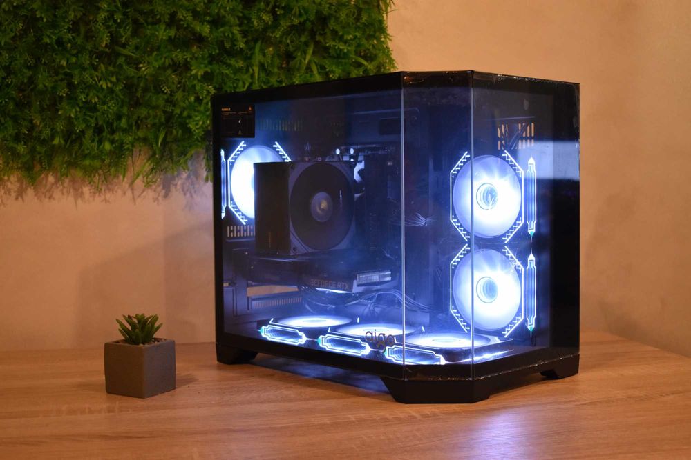 Геймърски Компютър Ryzen 5 5600 | Rtx 3060Ti | 16GB ram | 256GB ssd |