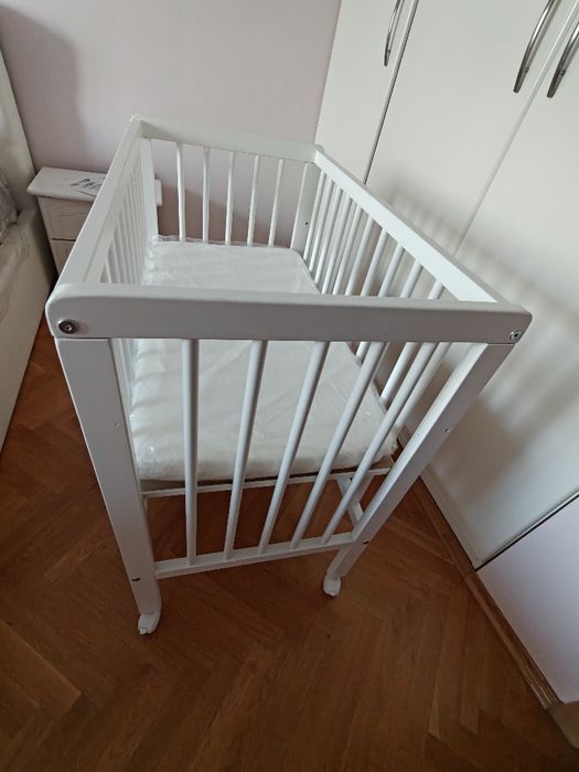 NINA 2 бебешка кошара NEXT TO ME с матрак 40X80 см