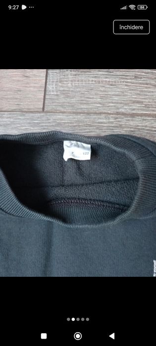 Pantaloni+bluza băieți 7/8 ani