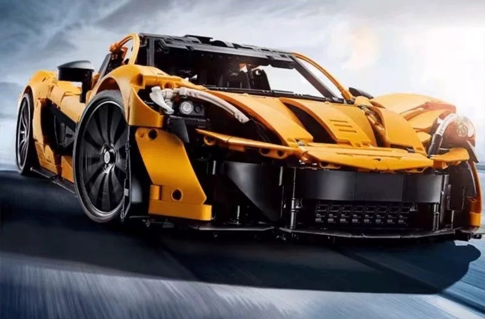 Конструктор лего McLaren P1.  59 см!!! Подарок на Новый год.