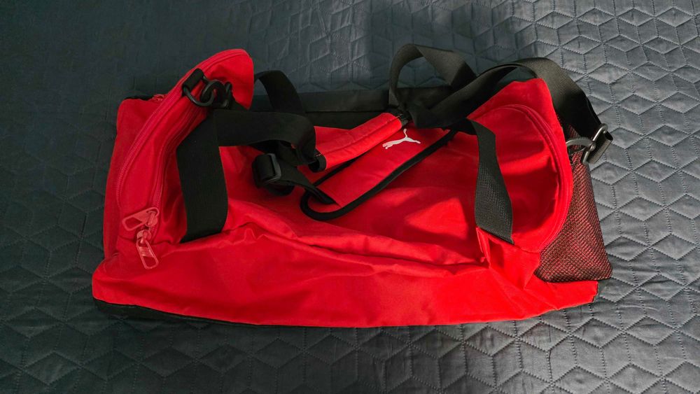 Спортен сак Puma Challenger Duffel Bag S RedBlack