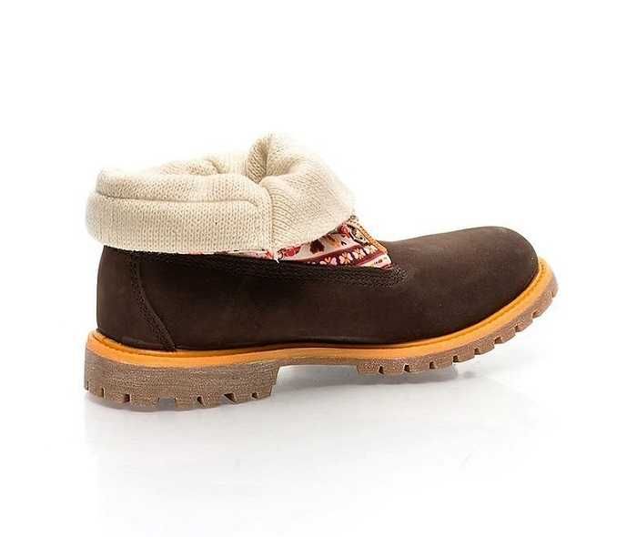 TIMBERLAND № 35/36 – Дамски боти от ест. кожа "COLORFUL ACCENTS" нови