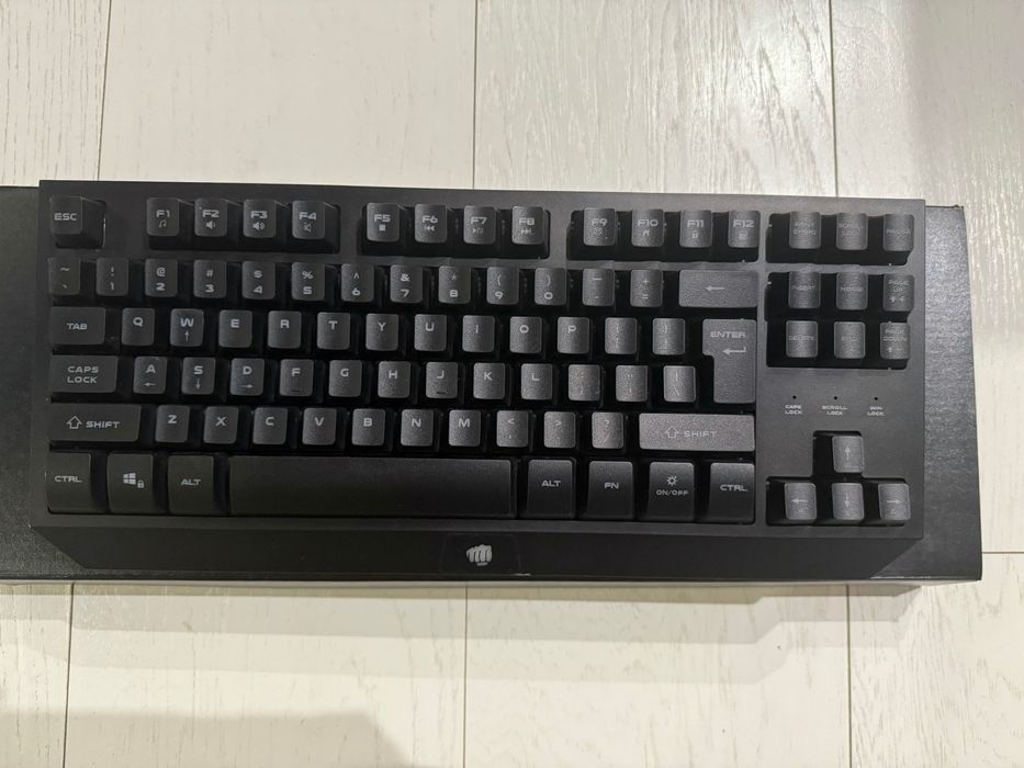 Геймърска клавиатура Fury Hurricane TKL, Черна | NFU-1238