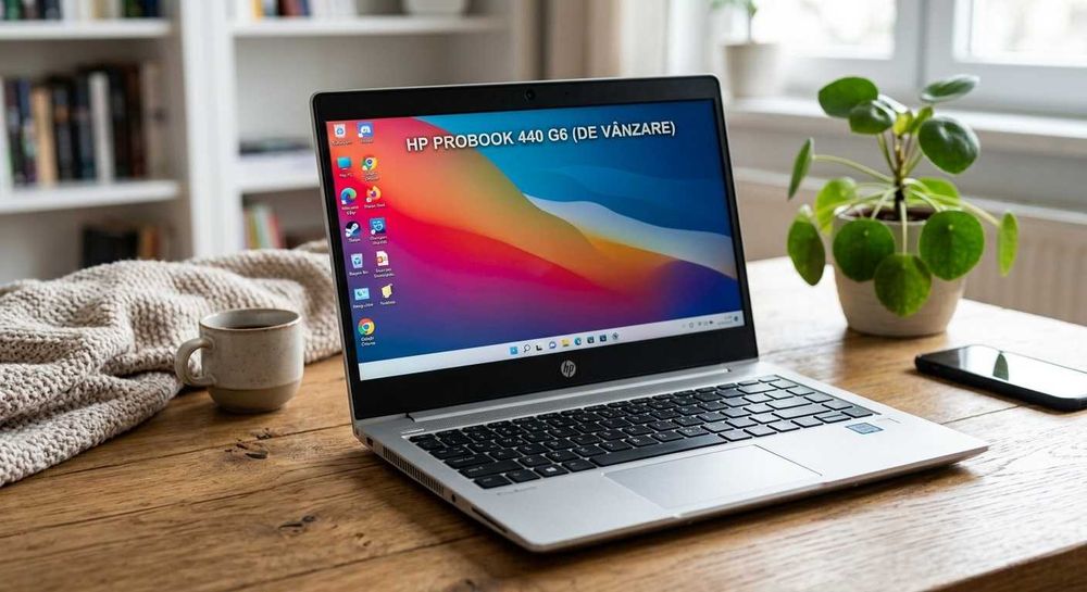 Laptop HP ProBook 440 G6 (i5-8265U, 16 GB RAM, 512 SSD & 1 TB HDD; 14 inch Full HD)