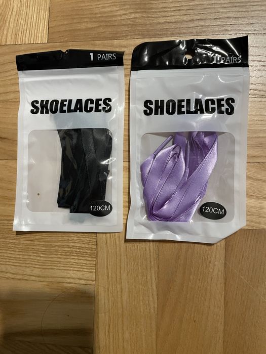 Сатенени и дантелени връзки за обувки/маратонки