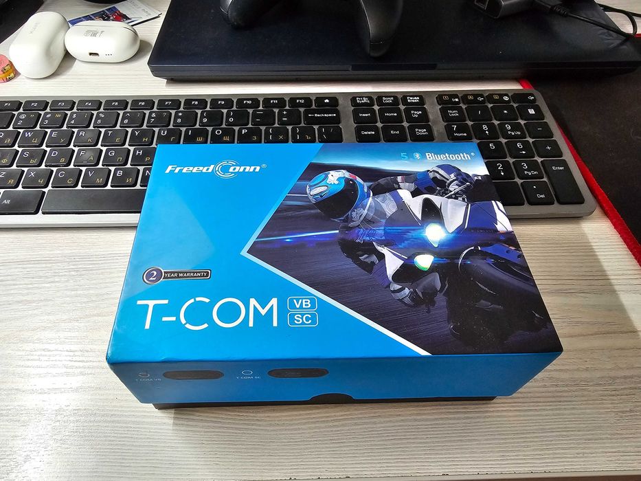 Freedconn T Com VB - Мотоциклетная гарнитура (intercom, 2шт)