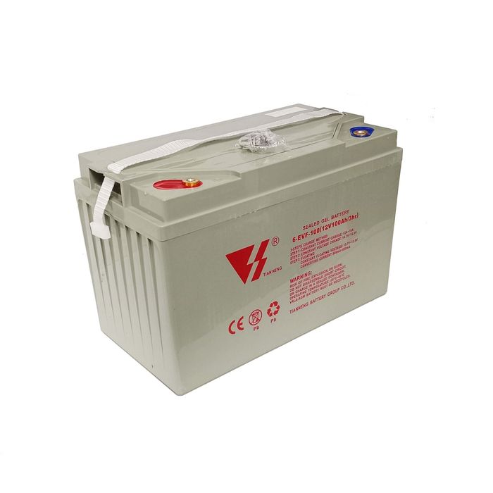 Герметичный гелевый аккумулятор 6-EVF-100 (12V, 100Ah/3hr)