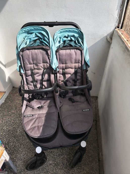 Бебешка количка за близнаци Baby Monsters