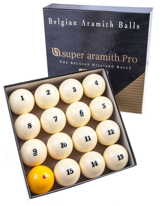 Бильярдные шары Super Aramith Pro Tournament, 67 мм