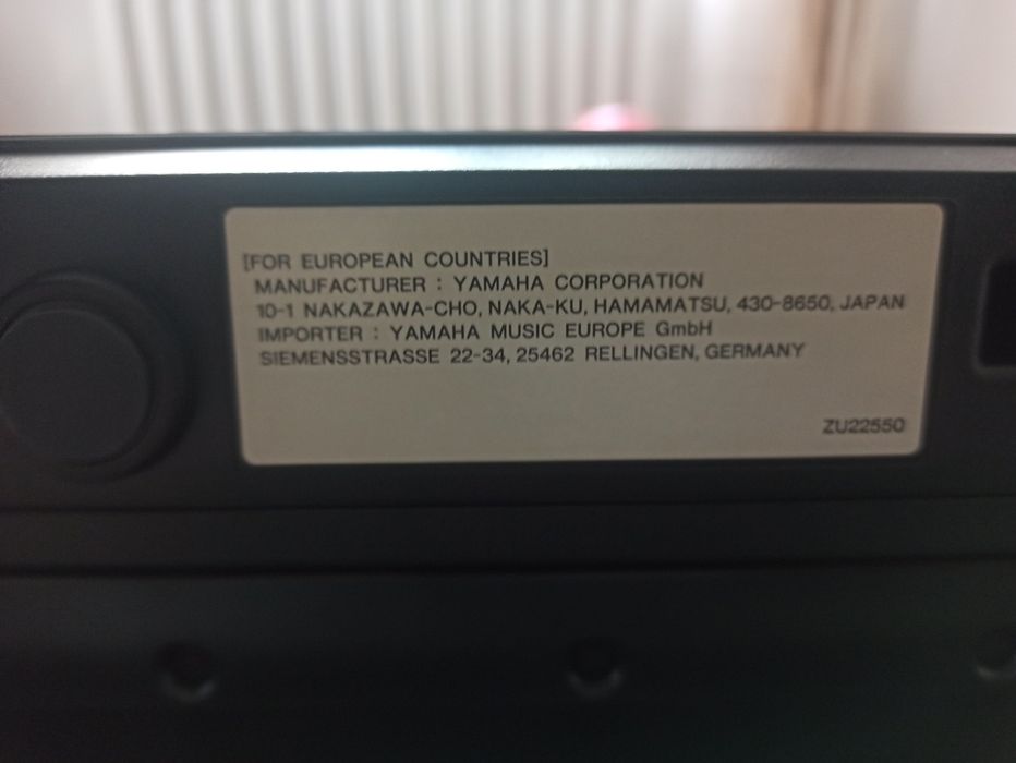 Синтезатор ямаха сх 600