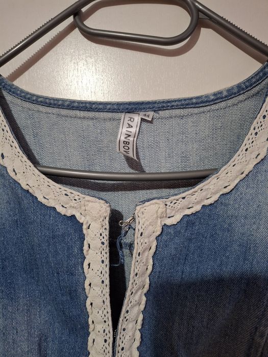 Geacă denim foarte buna