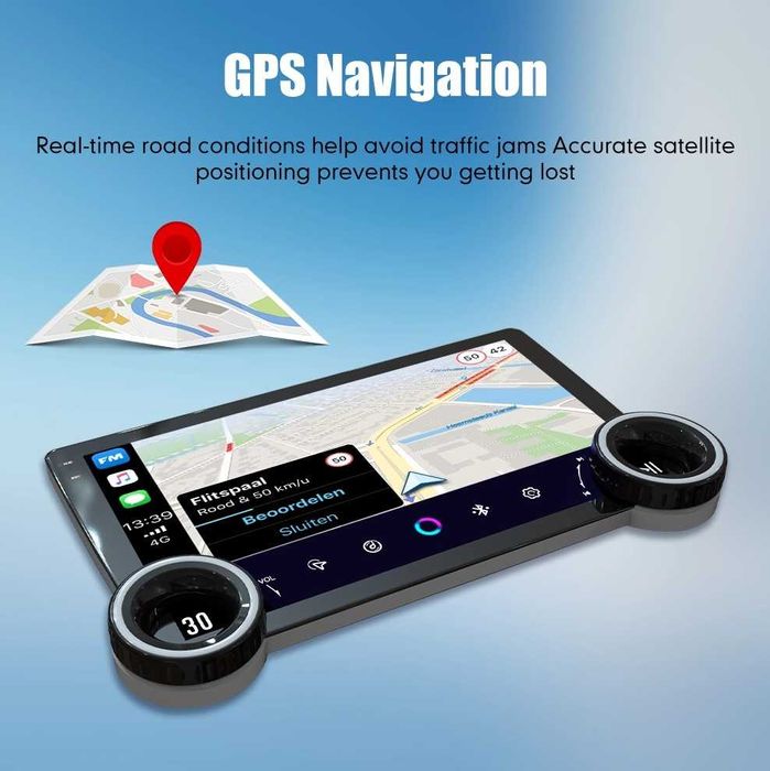 УНИВЕРСАЛНА НАВИГАЦИЯ 2K QLED - 11.8" андроид нави, 8888