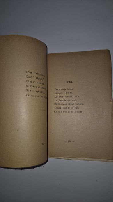 Carte veche 1922 Cele mai frumoase Doine