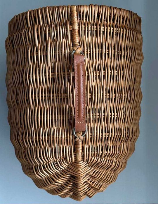 Плетена ратанова чанта за домашен любимец