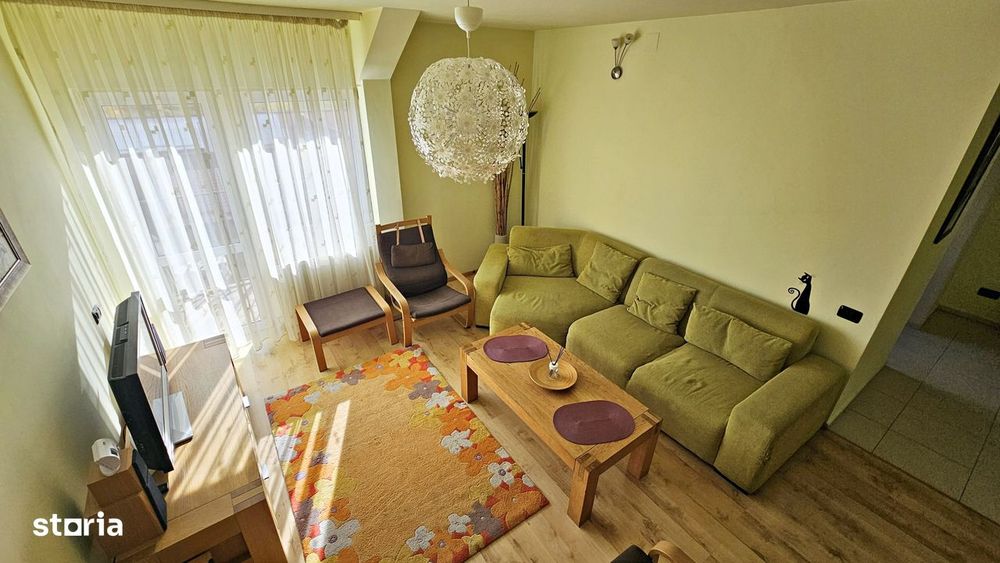 Central str Toamnei- CEC Brasov, apartament 3camere mobilat