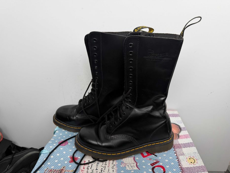 Dr Martens 14 Eyelet Boots Black''оригинални боти 41 номер