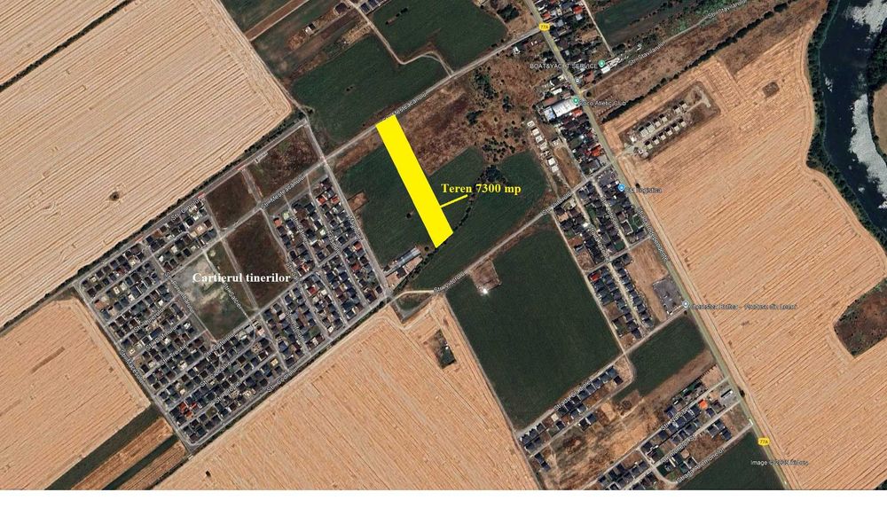 Buftea Flamanzeni Teren 7300 mp cartierul tinerilor