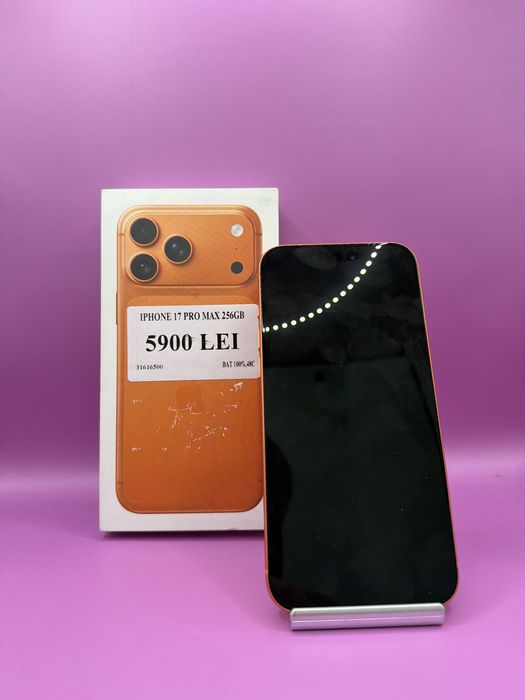 Iphone 17 pro max 256Gb •Matei Amanet Margeanului• 3161