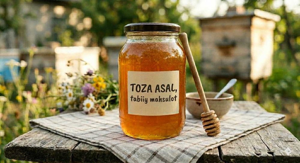 Tabiiy va foydali asal mahsulotlari