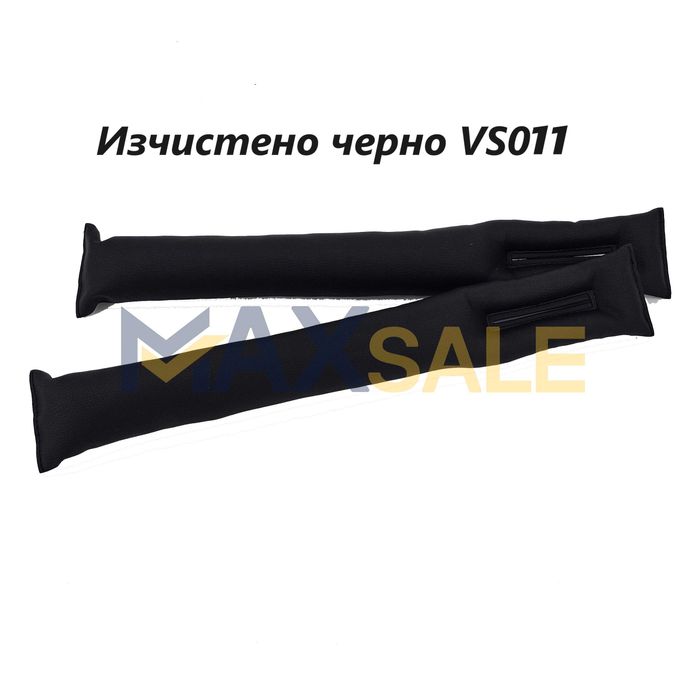 Възглавнички за между седалки черна кожена седалка универсална