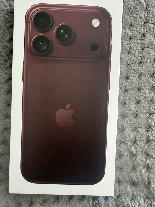 Nou! Iphone 18 pro burgundy 256 gb