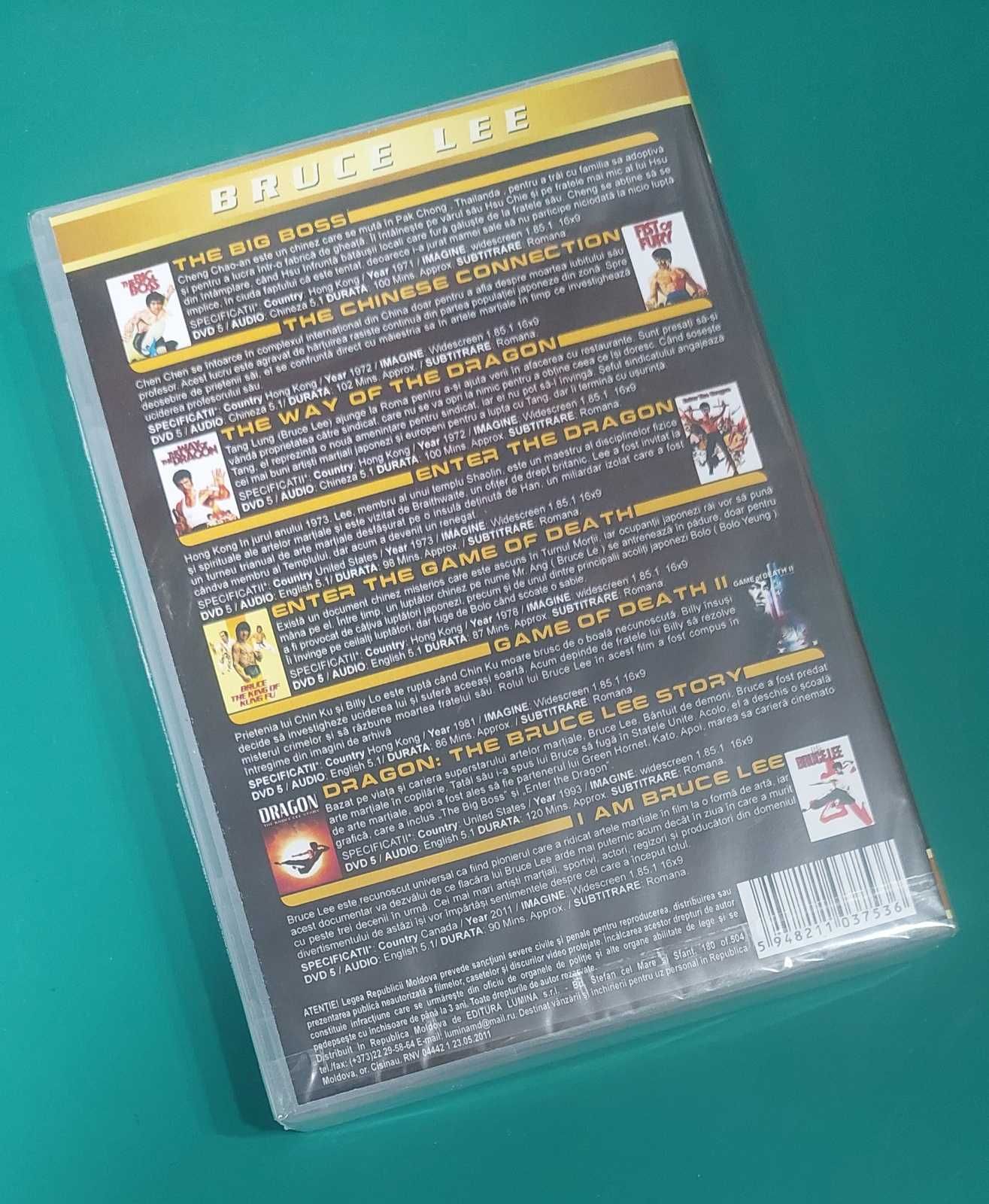 Bruce Lee Ultimate Collection DVD subtitrate in romana Bucuresti Sectorul 4 OLX.ro