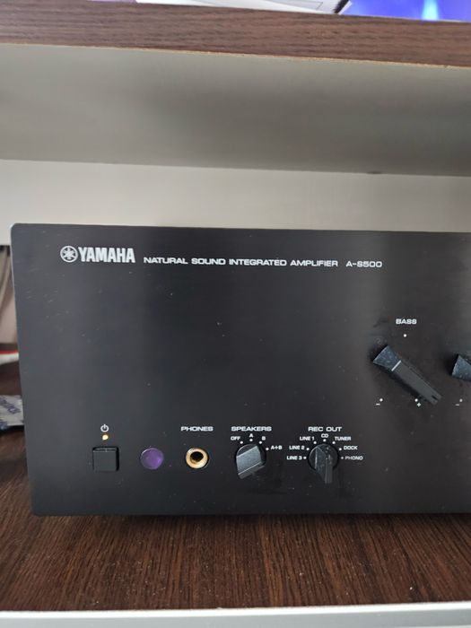 Amplificator Yamaha AS 500 Boxe standfloor Yamaha NS 555