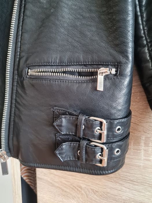 Куртка кожаная Mango