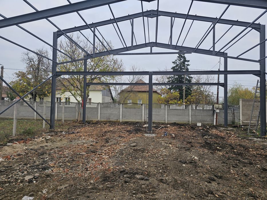 Vand hale metalice  dor facem mai multe mărimi la comanda