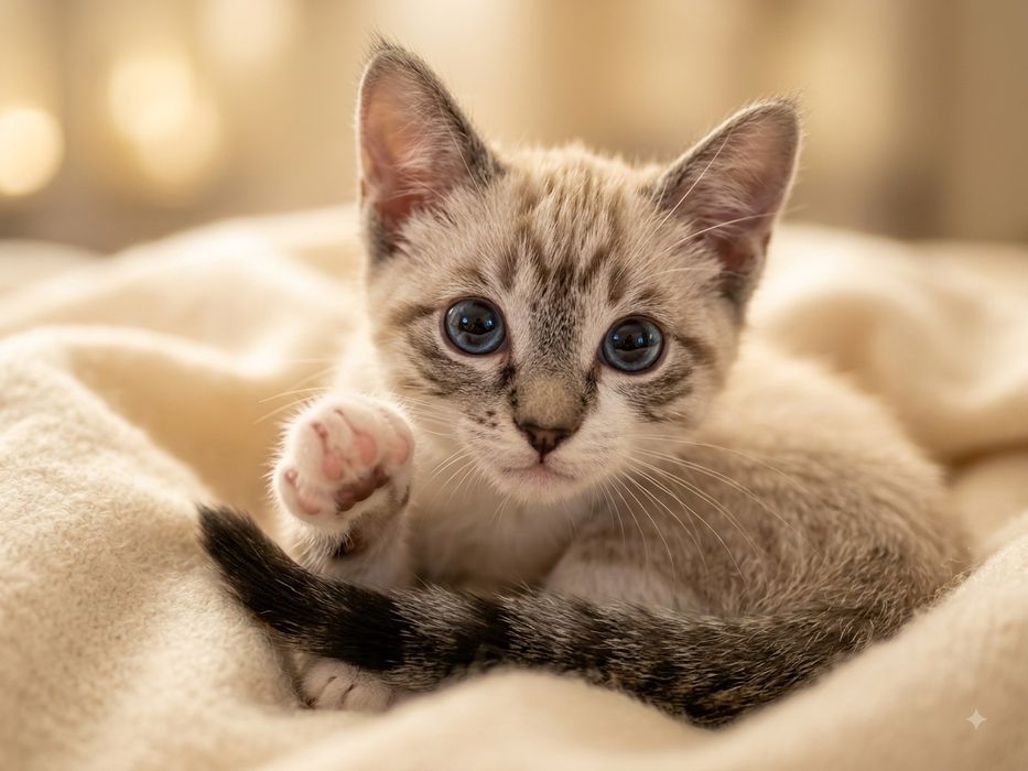 Малышка"Снежный барс"ищёт своего человека