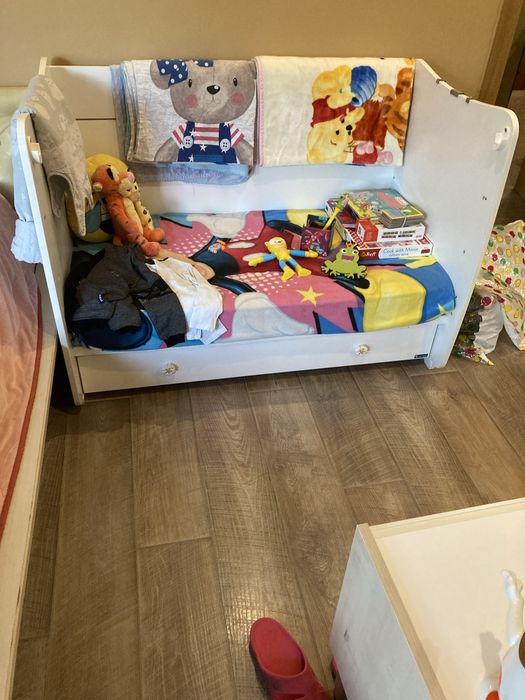 Детско легло- тип кошара с анатомичен матрак Pierre Cardin