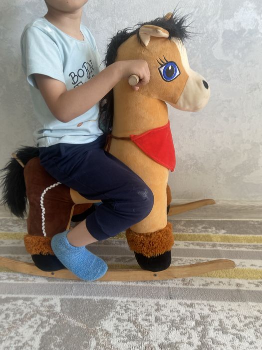 Лошадь игрушка, ойыншық ат!