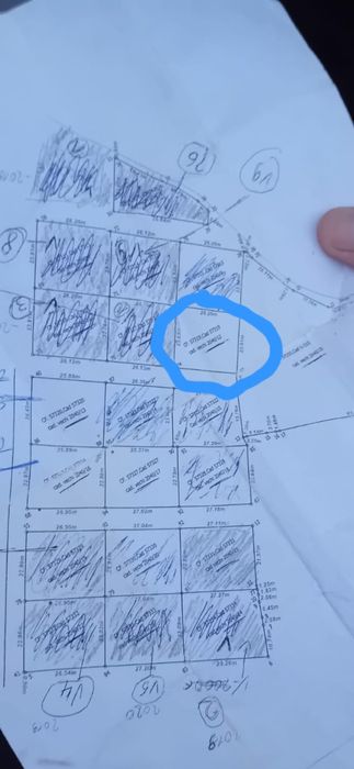 Teren cu autorizatie de construire si  utilitati trase