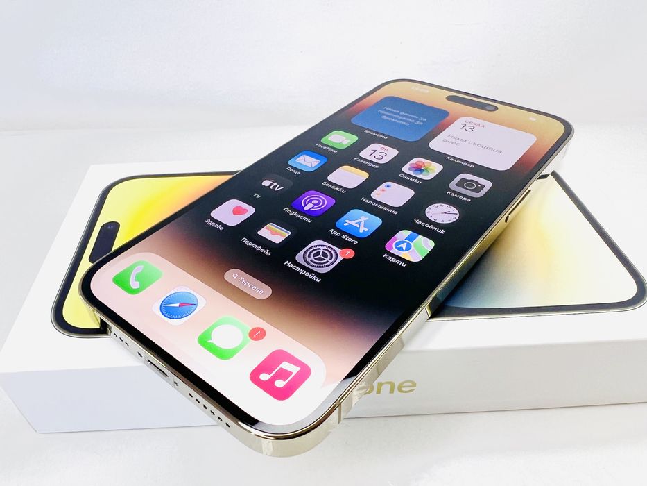 Apple iPhone 14 Pro Max 256GB Gold 95% Батерия! Гаранция!