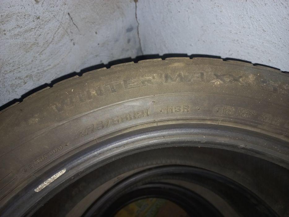 4 пакричка с диаметрам  275/50R21. 113R
