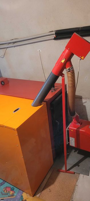 Viadrus U22C 58kw Комбиниран котел за твърдо гориво и пелети