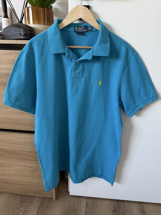 Tricou POLO RALPH LAUREN Slim Fit Albastru Barbati | Marime XXL