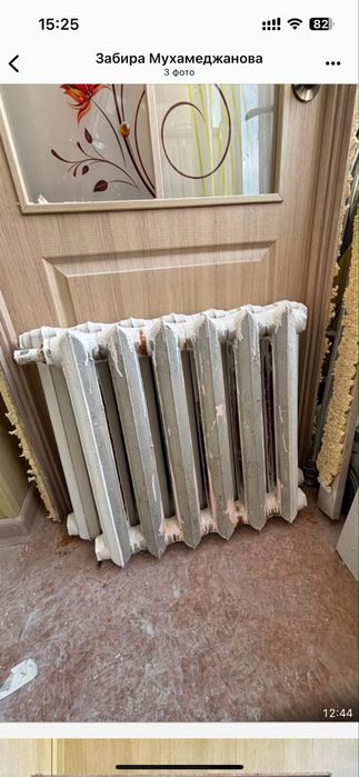 Продам чугунные батареи