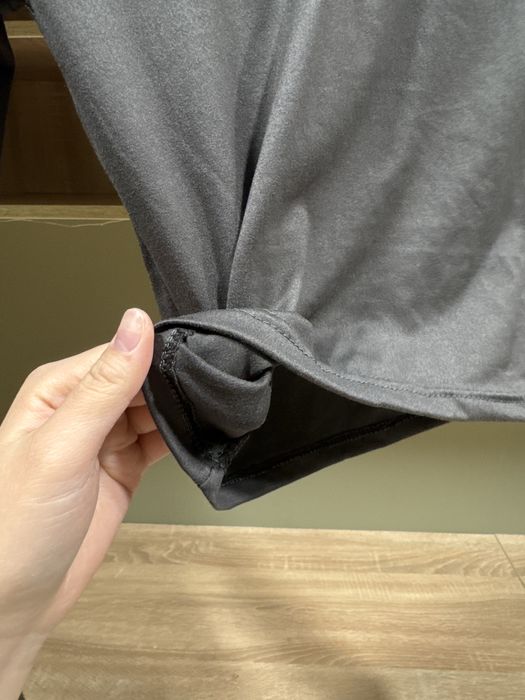 Топ женский укороченный серый