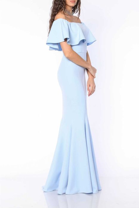 Rochie de ocazie lunga, tip sirenă, marimea XS