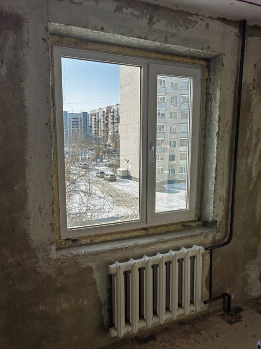 Окна пластиковые 2шт, бу,