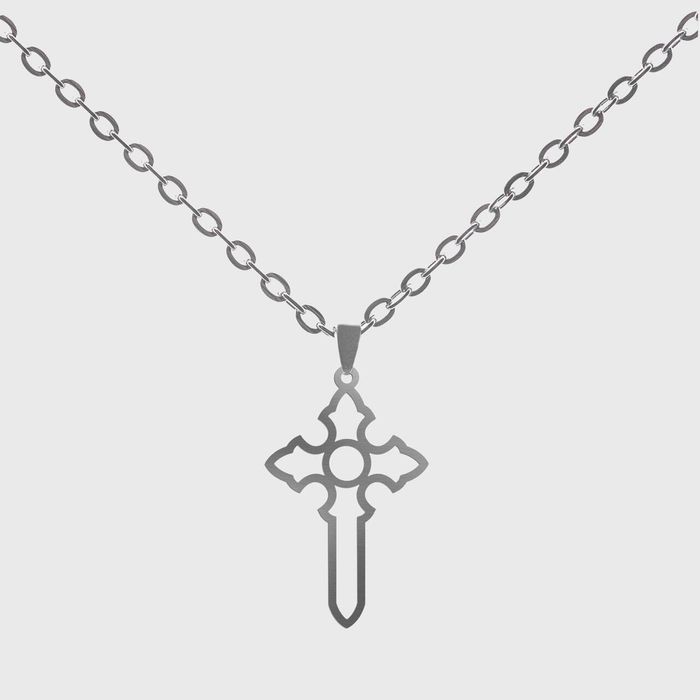 Унисекс колие с висулка от неръждаема стомана “Dagger”