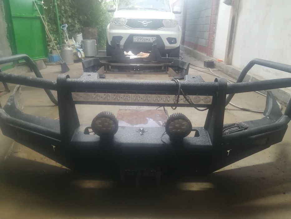 Ланкрузер 105 усиление вампера