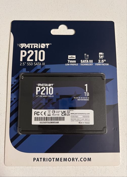 Patriot SSD 1 терабайт новый
